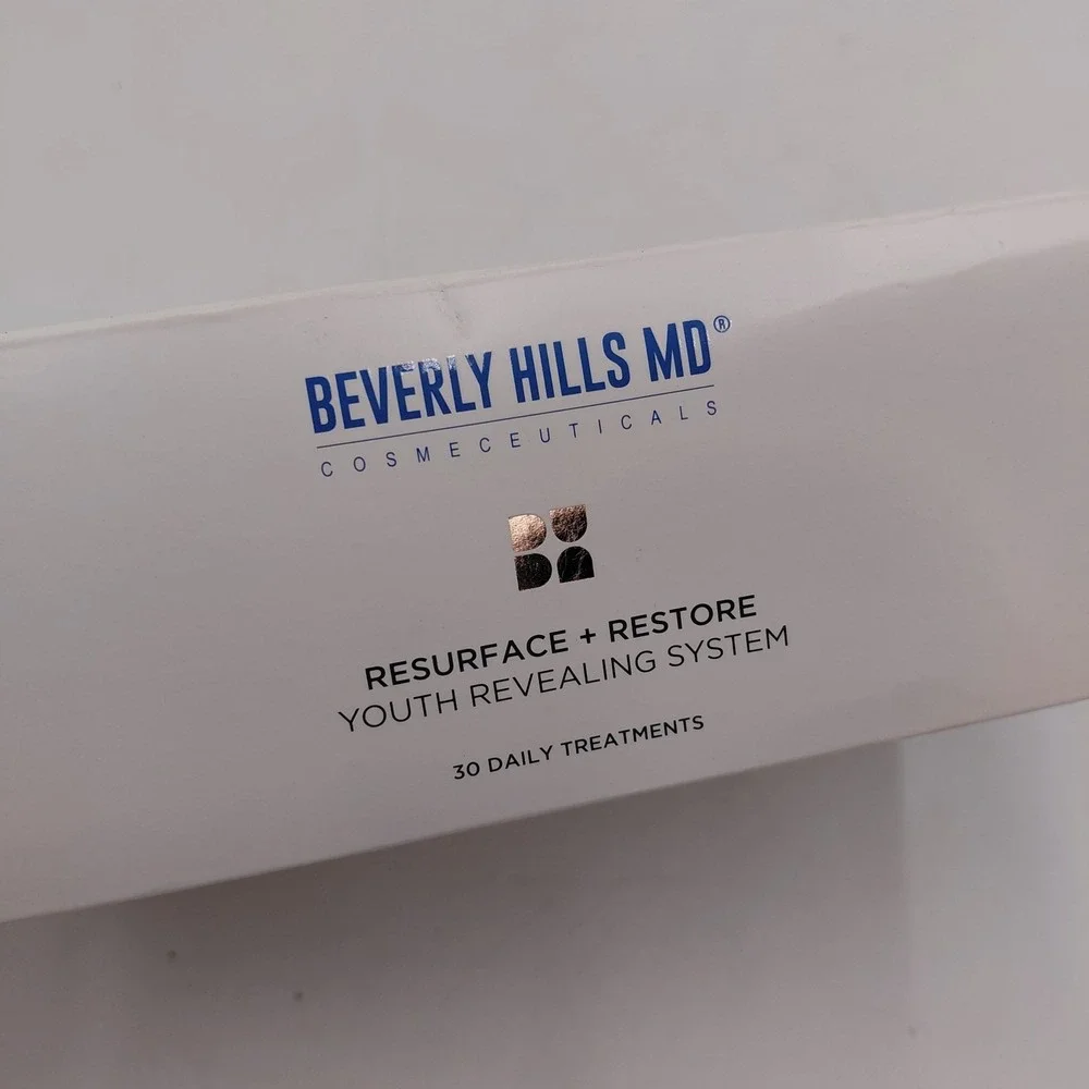 Beverly Hills MD Resurface + Restore Peel Pads Peptide Milk Sealed Expired?